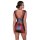 Cottelli Party Mini Kleid schwarz-rot