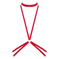 Maison Close Les Fetiches Harness Samt rot