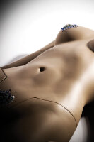 Bijoux indiscret Flamboyant Black+Silver