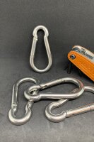 Karabiner 100mm V2A