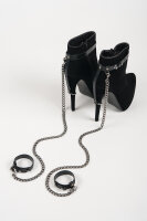 FK Ebony Python Heel Restraints