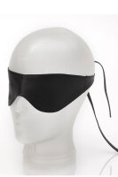 Augenmaske Night Lamm-Nappa schwarz