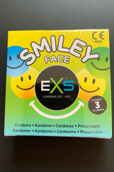EXS Kondome Smiley - 3 Stück 
