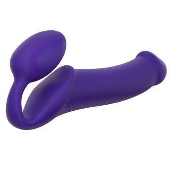 Strapless Strapon Dildo | XL purple
