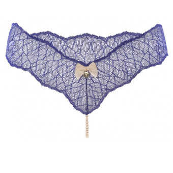 Bracli Sydney SINGLE Perlenstring | blau M