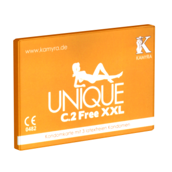 Unique C.2 free XXL latexfreie Kondome 3 Stück 