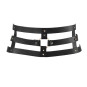 BI - Maze Wide Belt Black