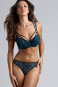 Marlies Dekkers The Art of Love String 4 - Leopard Blau 