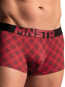 Manstore M2224 Micro Pants | check red 
