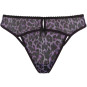 Marlies Dekkers Peekaboo String schwarz purple leopard M