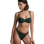 Marlies Dekkers Rhapsody String schwarz grün leopard 