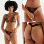 Bracli Manhattan G-String - schwarz 