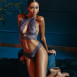 Bracli Sydney SINGLE Perlenstring | blau S